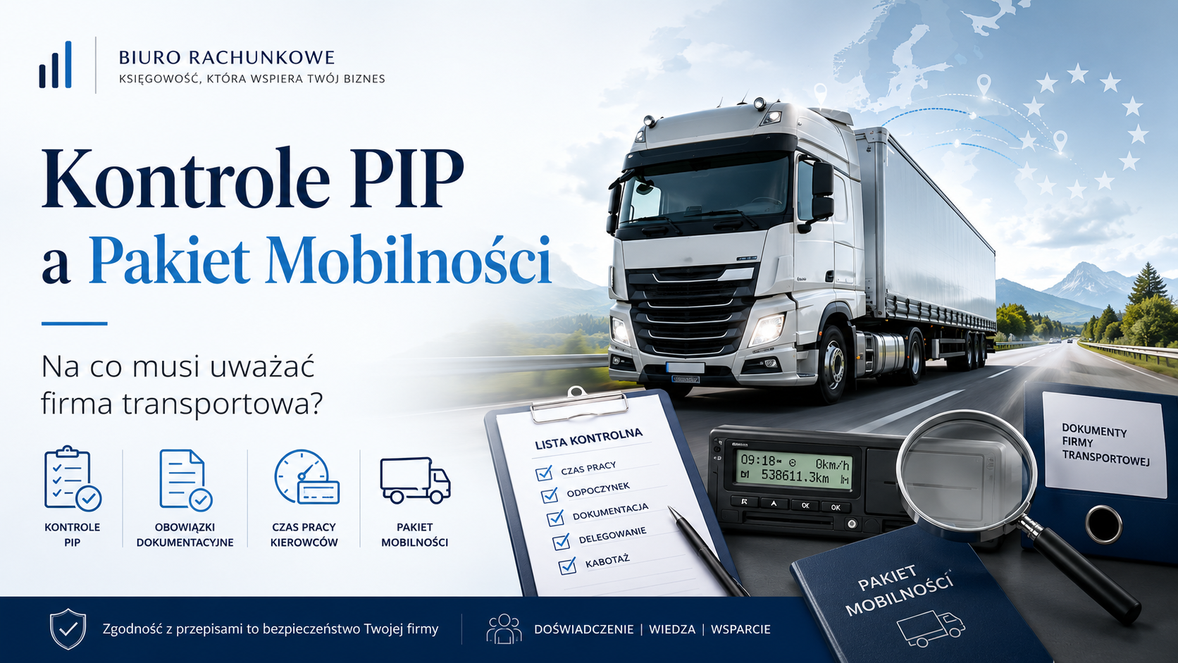 Kontrole PIP i pakiet mobilności
